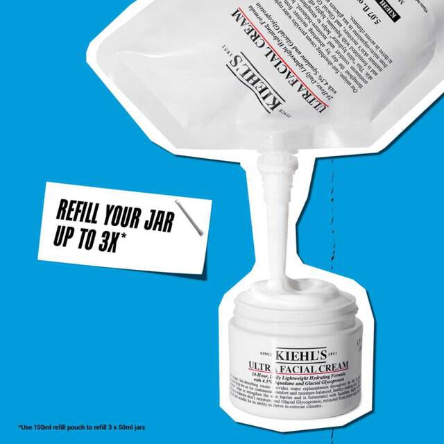 Ultra Facial Refill Pouch refilling Ultra Facial Jar ​  ​