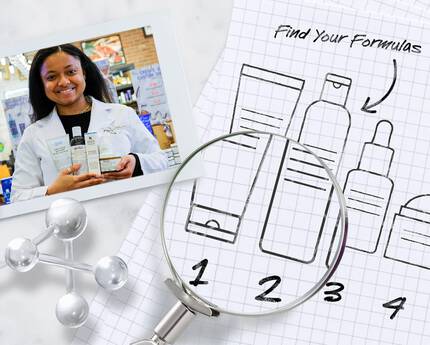 Healthy skin routine finder